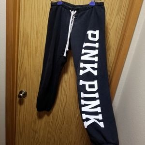 Pink sweatpants